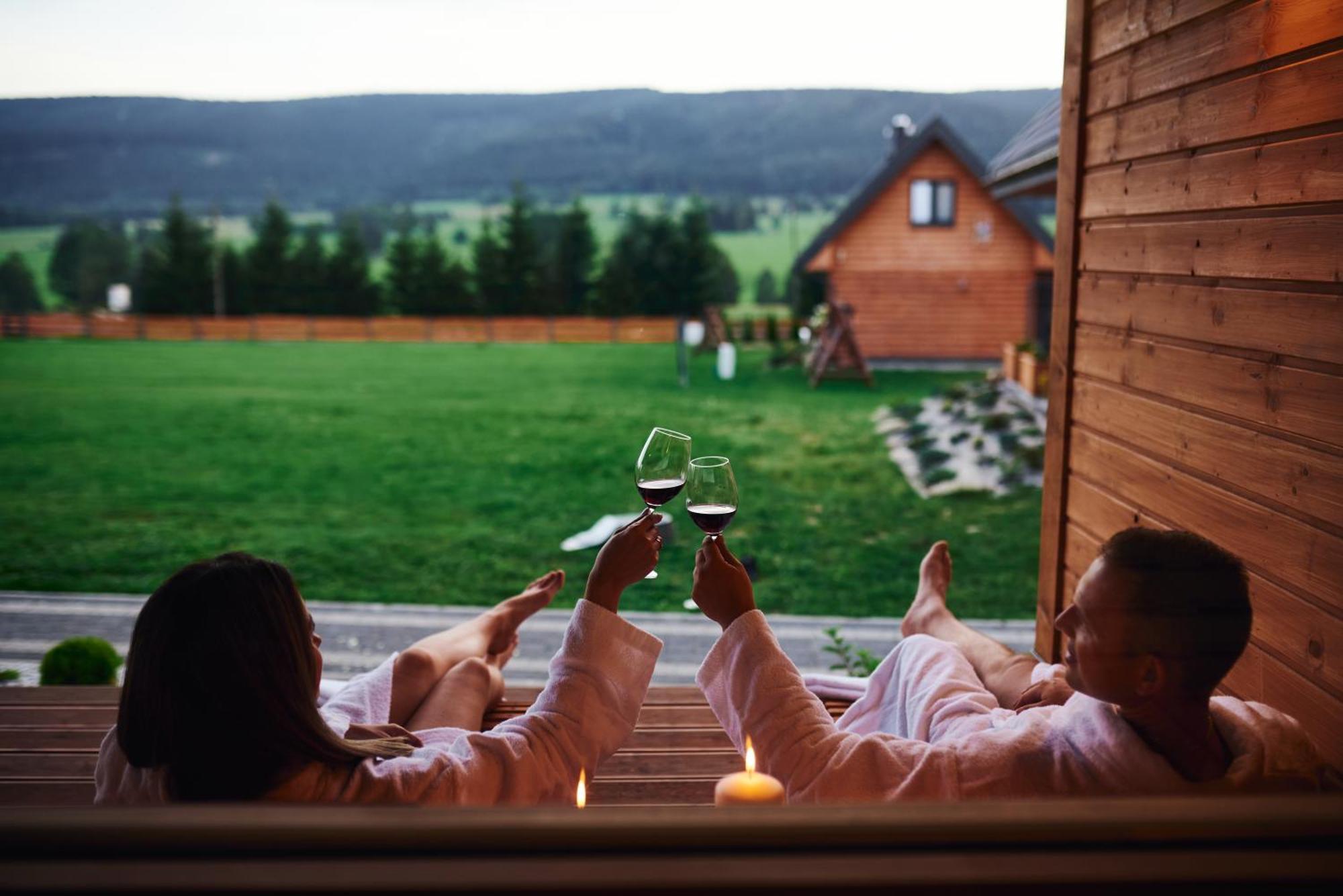 Osada Orlica Klimatyczne Domki Z Widokiem Na Gory I Termalnym Spa Sauna Jacuzzi 4 Km Od Zieleniec Ski Arena Lasowka Exterior foto