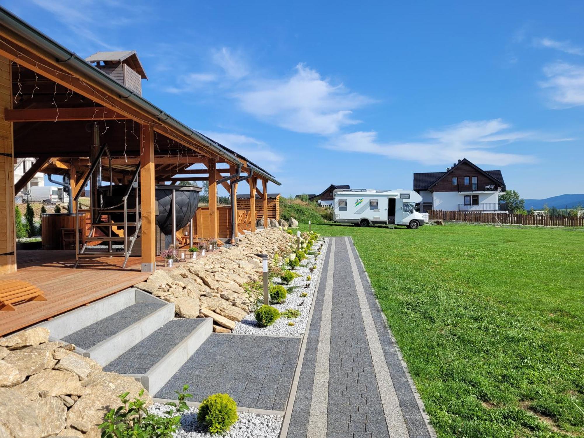 Osada Orlica Klimatyczne Domki Z Widokiem Na Gory I Termalnym Spa Sauna Jacuzzi 4 Km Od Zieleniec Ski Arena Lasowka Exterior foto